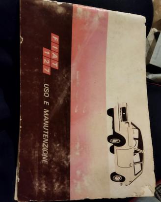 manuale uso e manutenzione Fiat 127 originale 