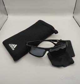 Occhiali da sole Adidas SP 0010 02A nero/blu opaco