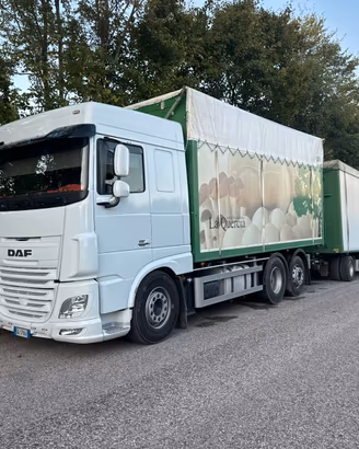 Autotreno daf xf walking floor piano mobile