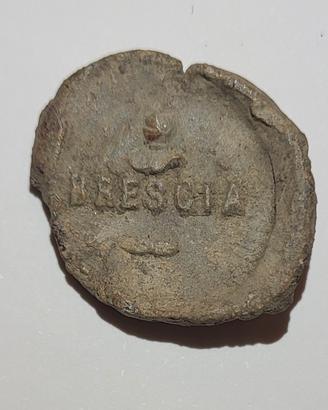 Sigillo in piombo vintage "Brescia"