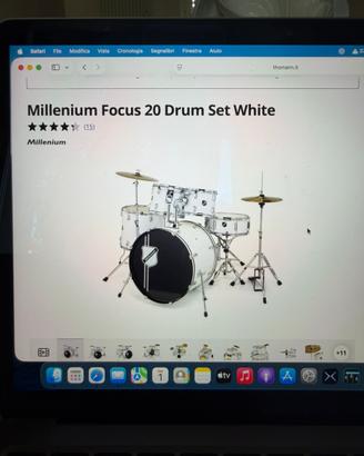 BATTERIA ACUSTICA MILLENIUM FOCUS 20 + ALTRO