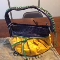 Elegante borsetta,in pelle di rettile,perfetta.