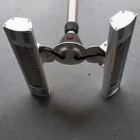 Stufa lampada riscaldante da esterni