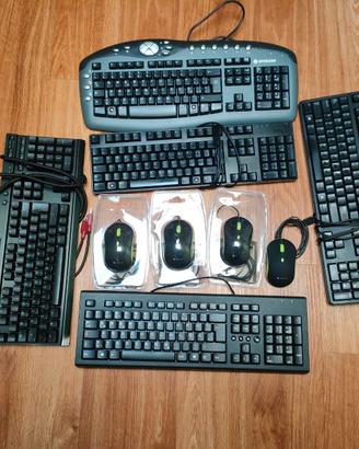 Tastiera USB e mouse FUNZIONANTI (Corsair, Dell)