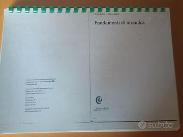 Rilegato univ. Fondamenti di idraulica