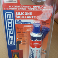 Silicone per alte temperature SARATOGA, 2 tubetti