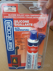 Silicone per alte temperature SARATOGA, 2 tubetti
