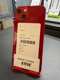 IPHONE 13 256GB 100% batteria