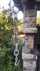 Catena Antica per calderone in Rame