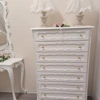 mobile settimanale rifatto in stile shabby 