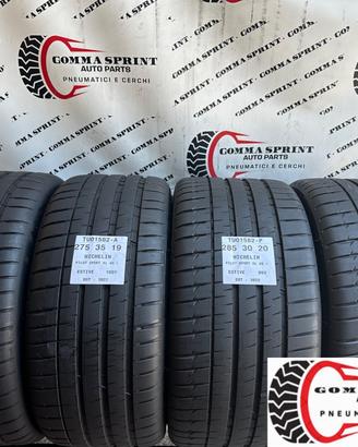 4 PNEUMATICI 275/35 R19 285/30 R20 MICHELIN ESTIVE