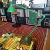 modernariato vintage lampada industriale Rimsa Mec