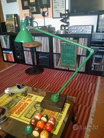 modernariato vintage lampada industriale Rimsa Mec