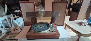 Giradischi lenco più casse Vintage 