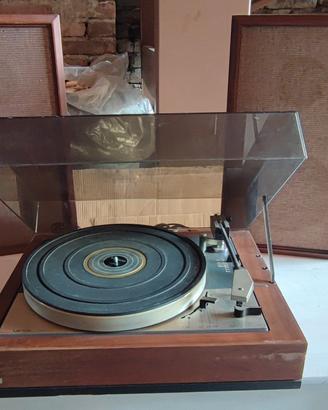 Giradischi lenco più casse Vintage 