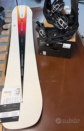 Snowboard Burton Custom attacchi Burton Cartel X
