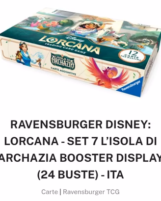Disney Lorcana – L'Isola di Archazia – Display 24