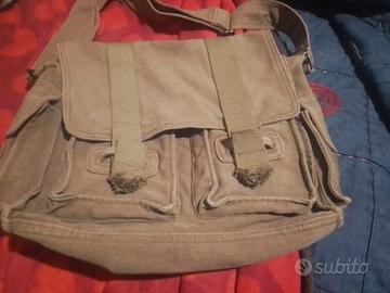 BORSA MESSENGER MILITARE NUOVA