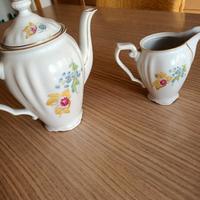 servizio da caffè in ceramica