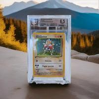 Pokemon Hitmonchan Holo Set Base Prima 1a Edizione