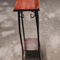 Alzatina in ferro battuto 