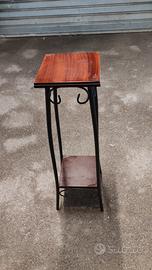 Alzatina in ferro battuto 