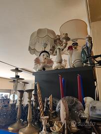 lampade candelabri sculture colonne porta oggetti