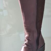 stivali donna marroni 