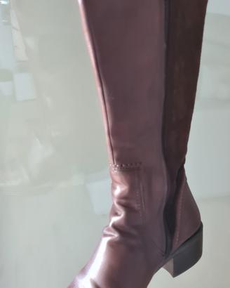 stivali donna marroni 