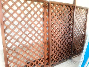 Griglie in legno  90 x170 cm e 270 x 170 cm x 5cm