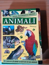 LIBRO "ALLA SCOPERTA DEGLI ANIMALI"