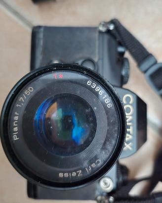 FOTOCAMERA CONTAX CON ACCESSORO