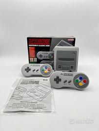 Snes Mini Super Nintendo Mini Completo di Scatola