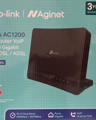 Router fibra tplink.