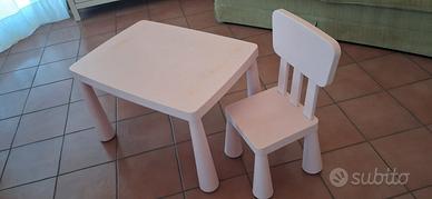 Tavolo con sedia Ikea