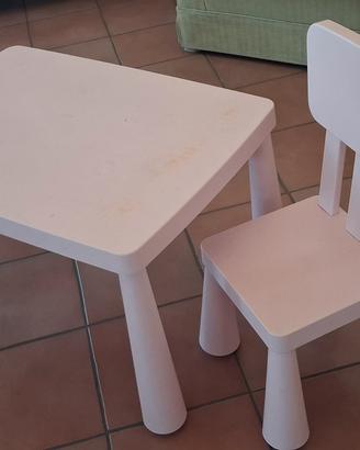 Tavolo con sedia Ikea