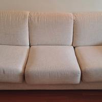 Divano Chateau d'Ax beige in tessuto