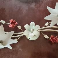 lampada da soffitto applique a 4 luci 