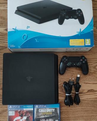 PS4 Slim 500GB COME NUOVA + CONTROLLER + 2 GIOCHI