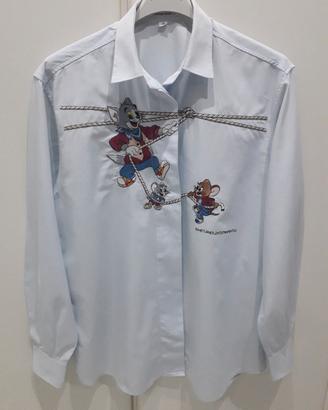 1 camicia ricamata" EMMANUEL  SCHVILI" + 2dipinte