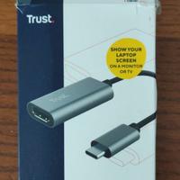 Adattatore da USB-C a HDMI con video Ultra HD 4K e