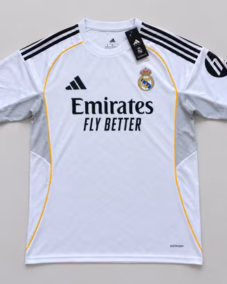 Maglia Real Madrid 2025/26 Mbappé 9 Adidas taglia