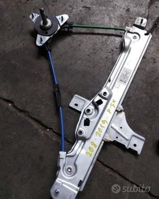 Alzavetro posteriore dx manuale Peugeot 208 - 2019