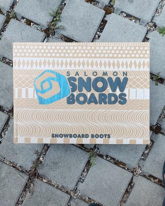 scarponi da snowboard 44 Salomon 