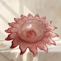 centrotavola fruttiera stile Murano XL mid-century