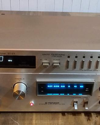 Amplificatore pioneer sa 510 + tuner technics