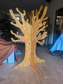 Espositore Appendiabiti in legno 