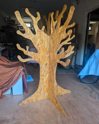 Espositore Appendiabiti in legno 