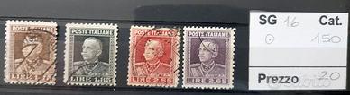 Francobolli Regno V.Em. III 1927 SG 15