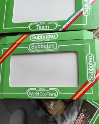 Subbuteo box C100 Italia vuoti replica 